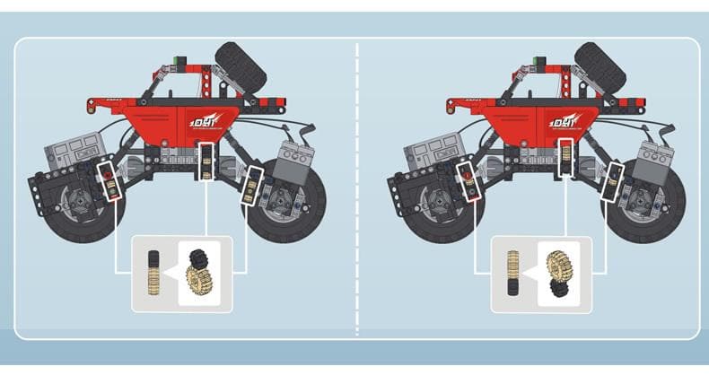 Remote Controlled Off-Road Crawler 489pcs