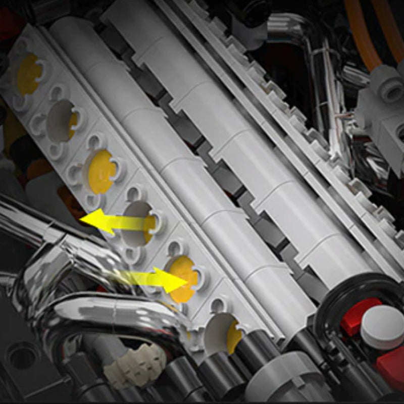 60cm Toy Car V12 Engine Italian Flagship Opening Butterfly Doors 6 60cm Toy Car V12 Engine Italian Flagship Opening Butterfly Doors 5