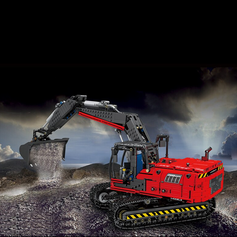 Remote Controlled Excavator 1827pcs