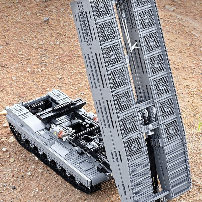 Remote Controlled Abrams Bridge Layer 2387pcs