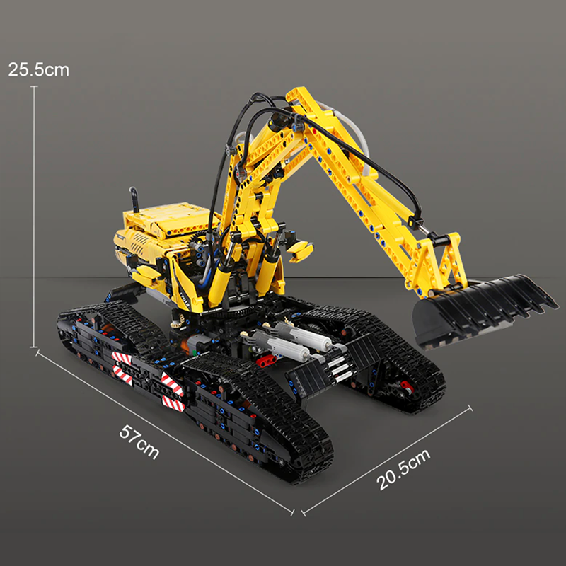 Remote Controlled Morphing Excavator 2236pcs