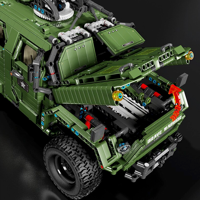 Remote Controlled Armoured Raid Vehicle 3174pcs