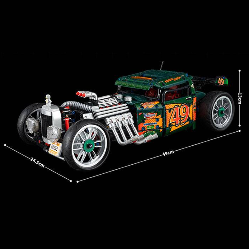 The Ultimate Hot Rod 2617pcs