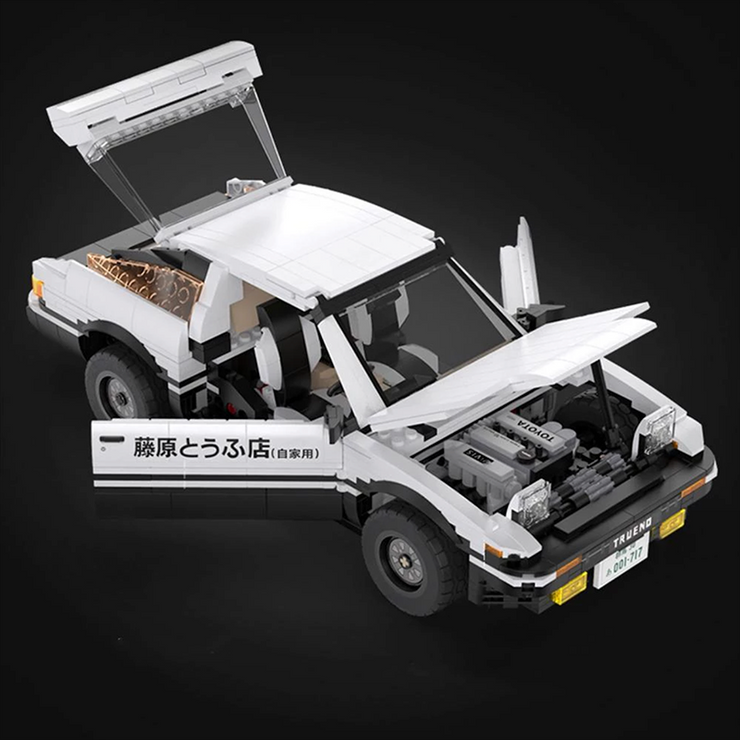 Initial d remote control top car