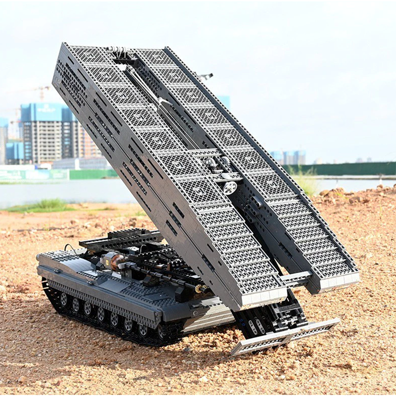 Remote Controlled Abrams Bridge Layer 2387pcs