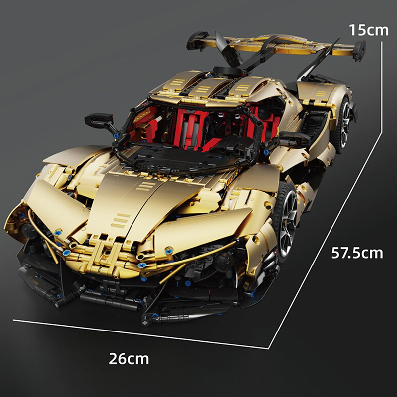 Satin Gold "Intense Emotion" Hypercar 3667pcs