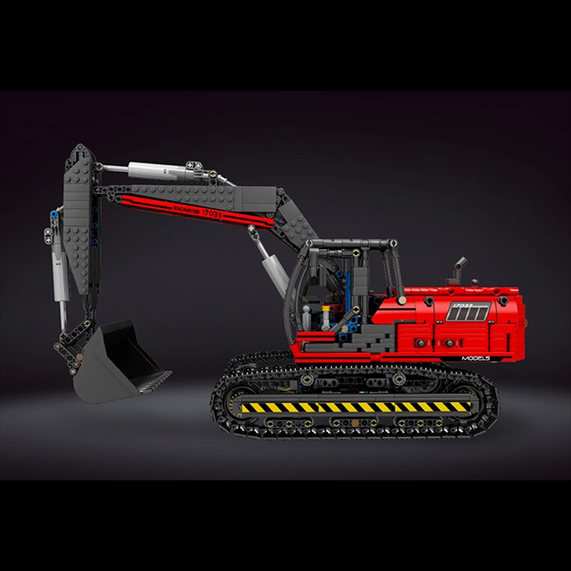 Remote Controlled Excavator 1827pcs