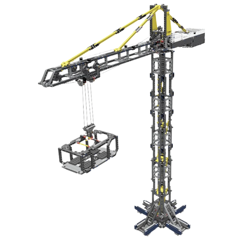 Remote Controlled 98cm Tower Crane 1796pcs