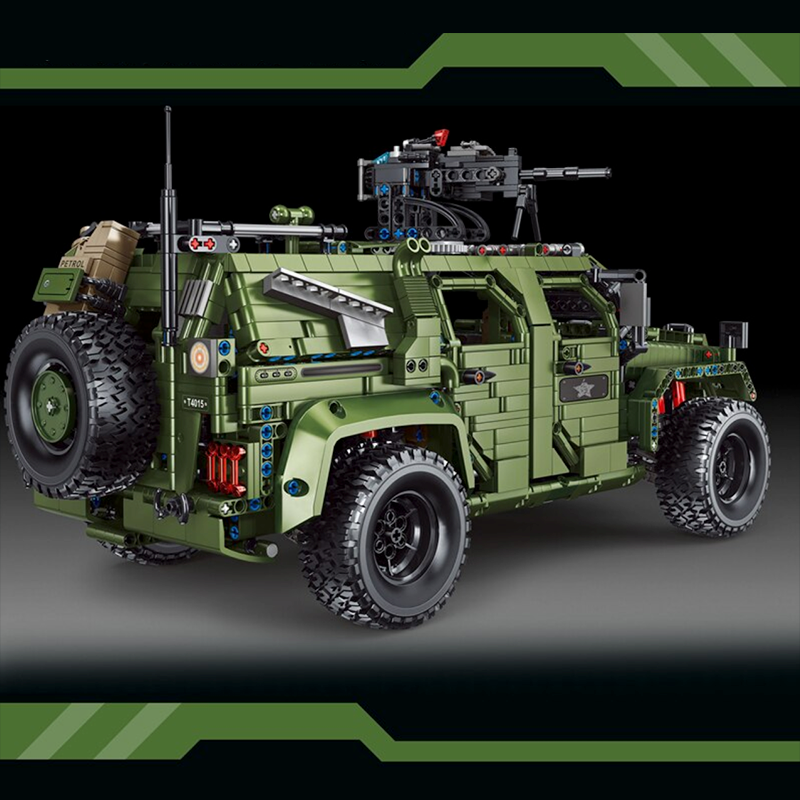 Remote Controlled Armoured Raid Vehicle 3174pcs