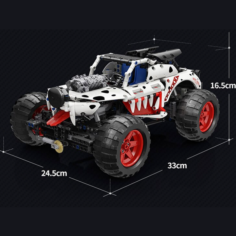 "Dalmatian" Monster Truck 986pcs