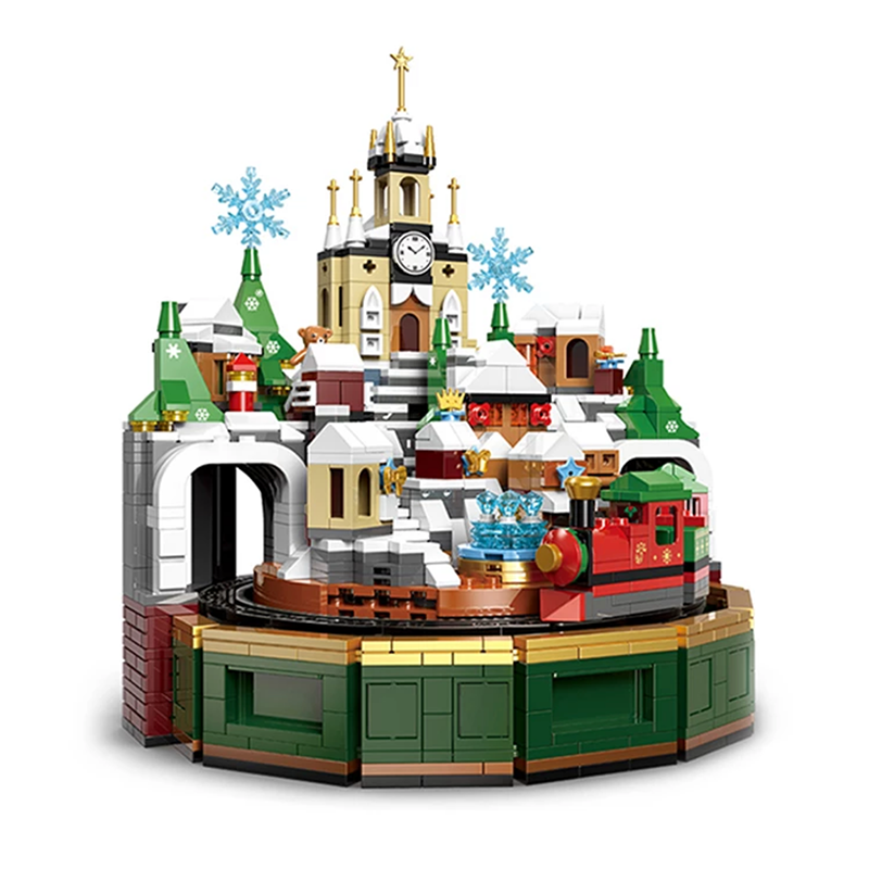 Christmas Village Music Box 1293pcs