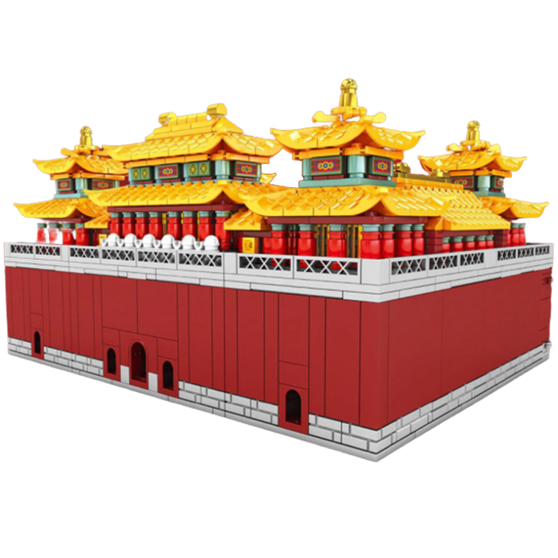 "Red Dragon" Palace 1904pcs