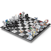 Collector's Edition Galactic Chess Set 3800pcs