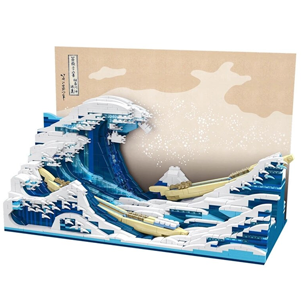 The Great Wave off Kanagawa 1829pcs