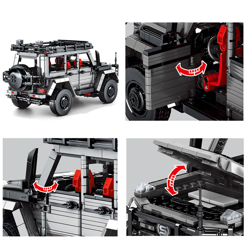 Remote Controlled 4x4 1852pcs