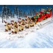 Motorised Santa, Sleigh & Reindeer 1317pcs