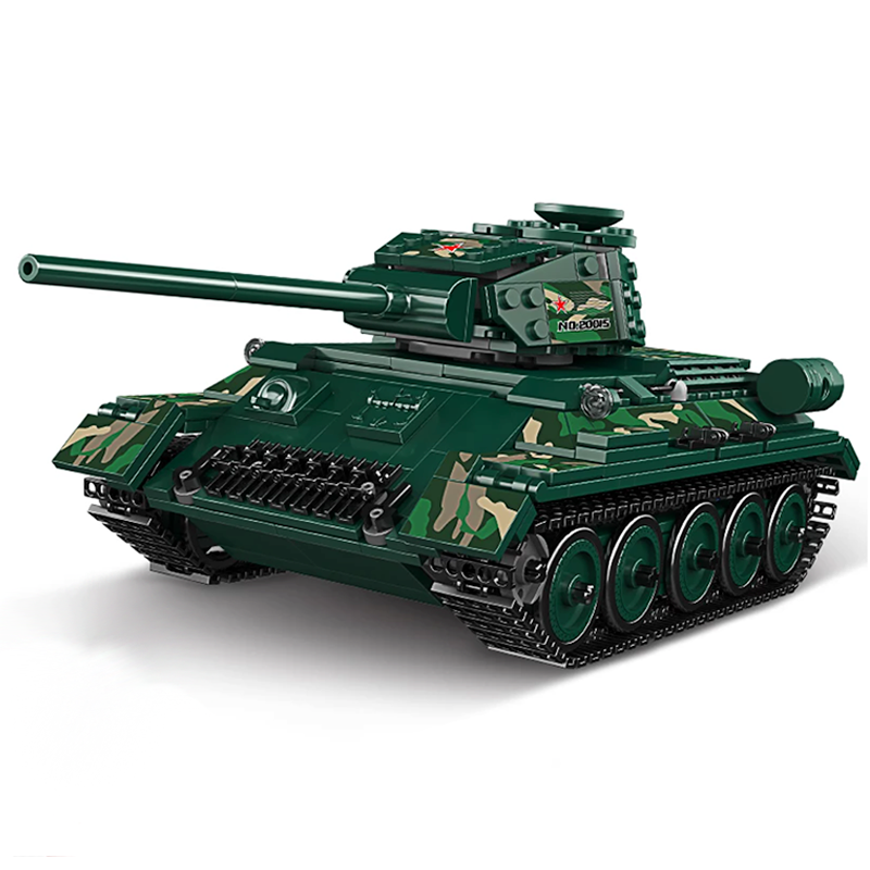 Remote Controlled T-34 Tank 799pcs