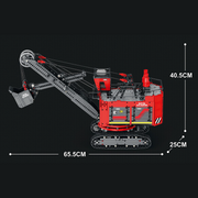 Remote Controlled Rope Shovel 2968pcs