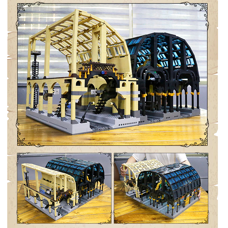 Dual Train Station 3317pcs