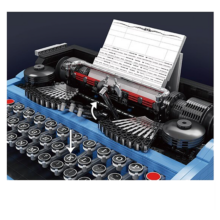 Retro Typewriter 2138pcs