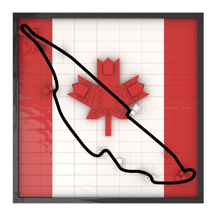 Canada Track Map 386pcs