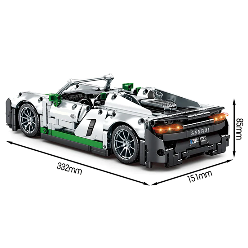 Remote Controlled German Hypercar 1016pcs