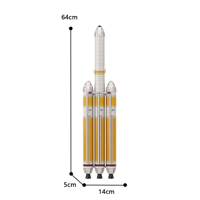 Delta IV Heavy with Parker Solar Probe 1912pcs