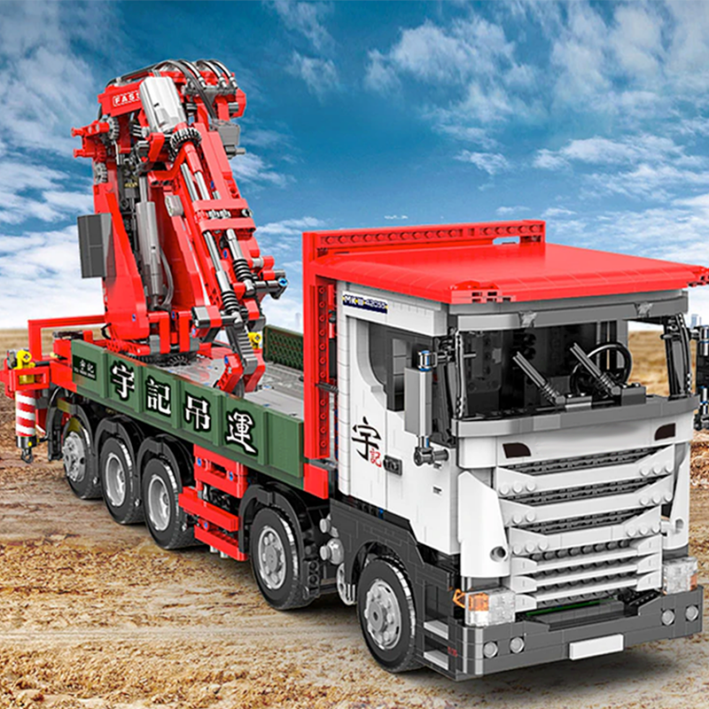 Remote Controlled Crane Truck 3925pcs