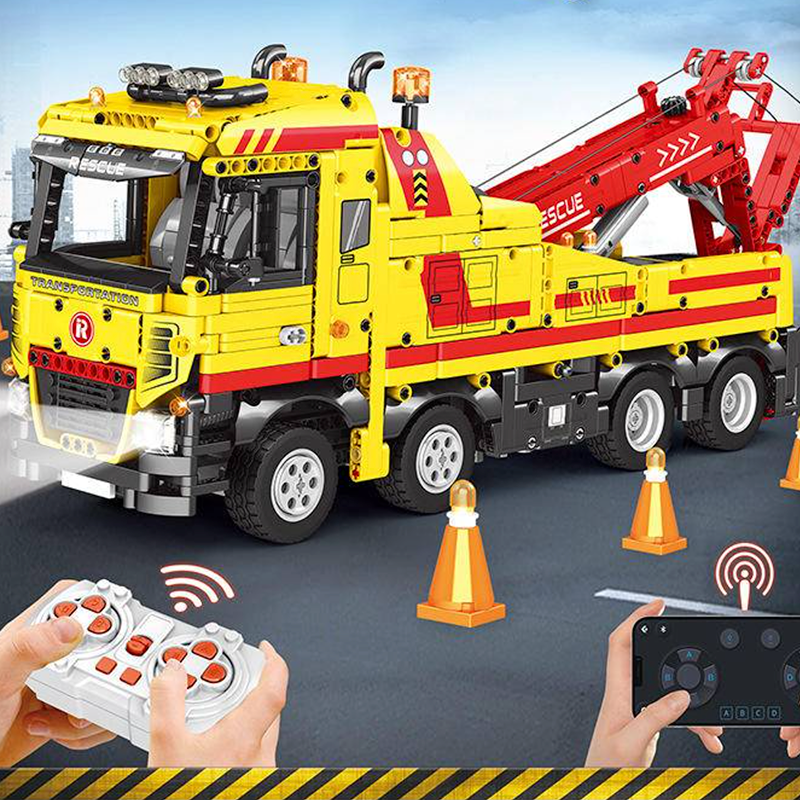 Remote Controlled Tow Truck 1909pcs