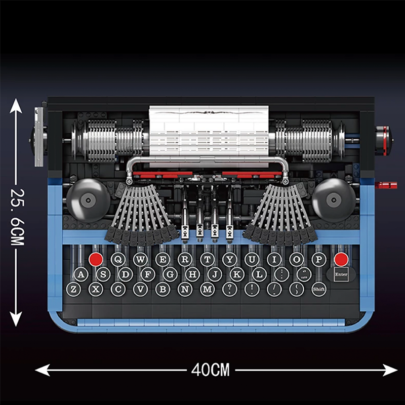 Retro Typewriter 2138pcs