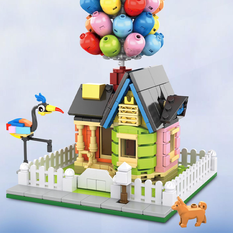 The "Balloon House" 554pcs