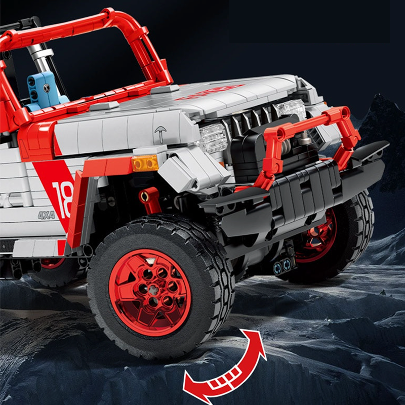 Remote Controlled Jurassic 4x4 1613pcs