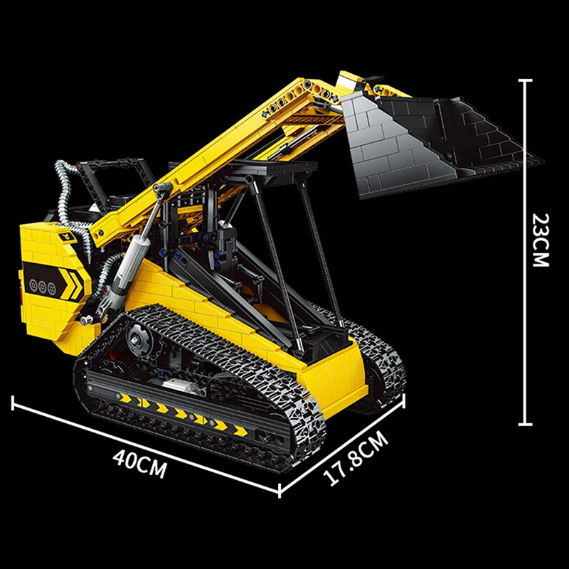 Remote Controlled Compact Track Loader 1800pcs