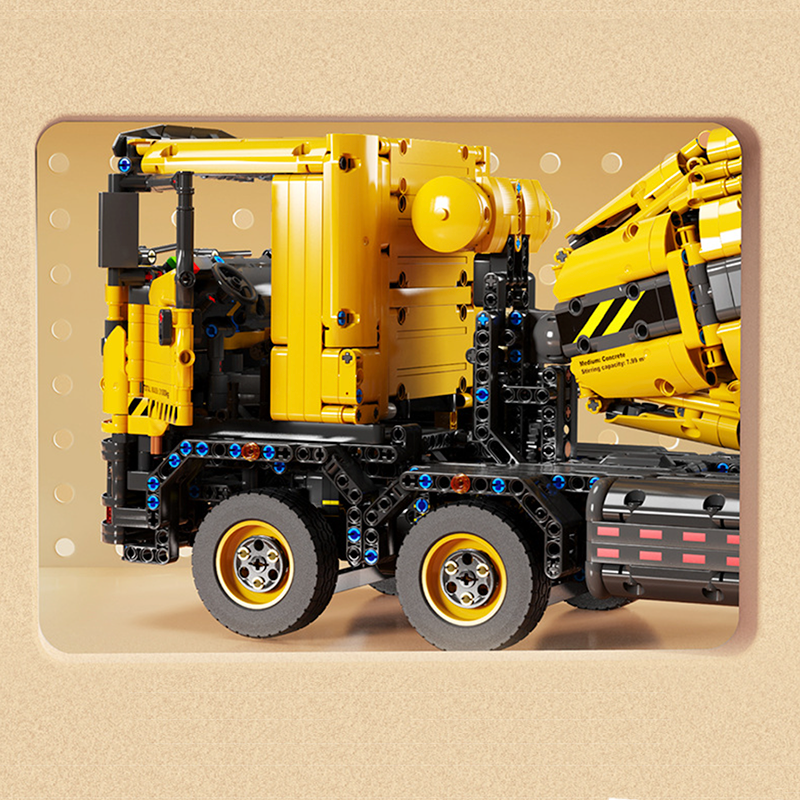 Remote Controlled Cement Mixer 3387pcs