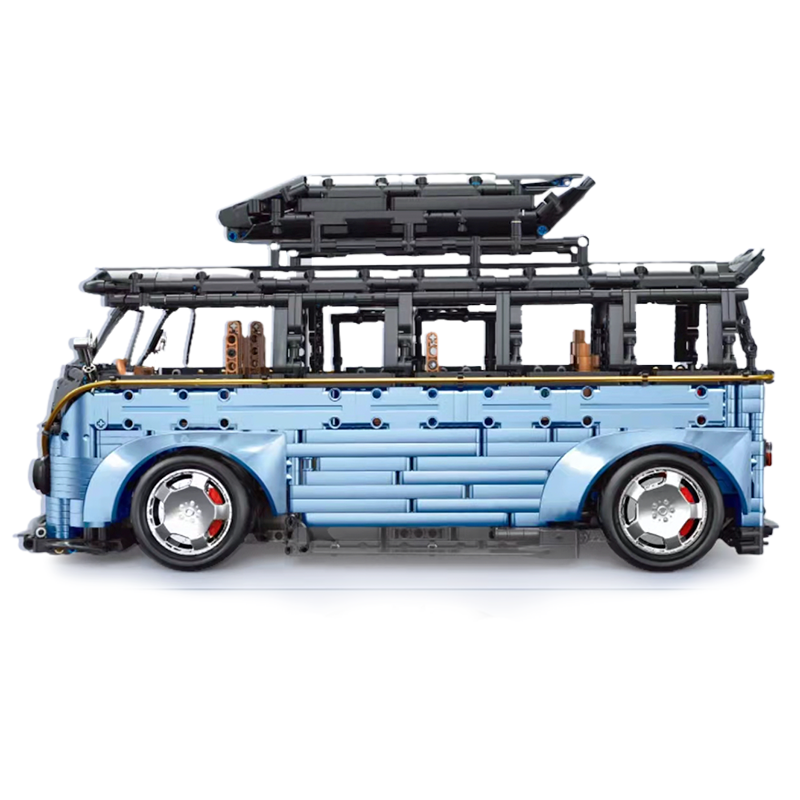 Widebody Satin Blue Campervan 3298pcs