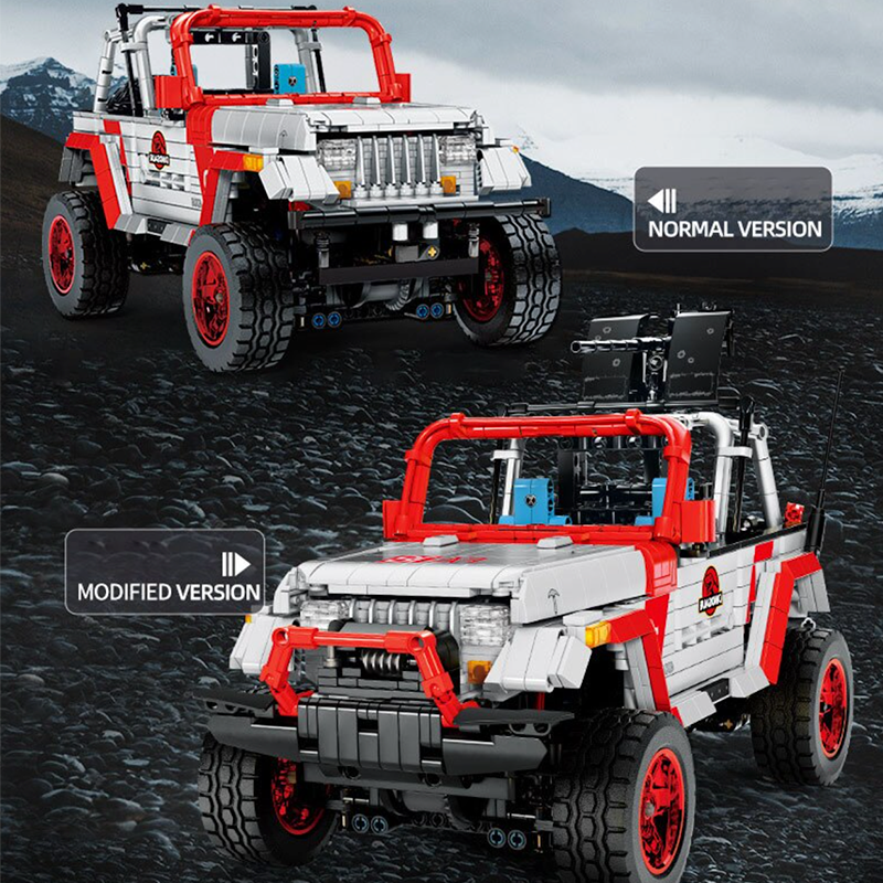 Remote Controlled Jurassic 4x4 1613pcs