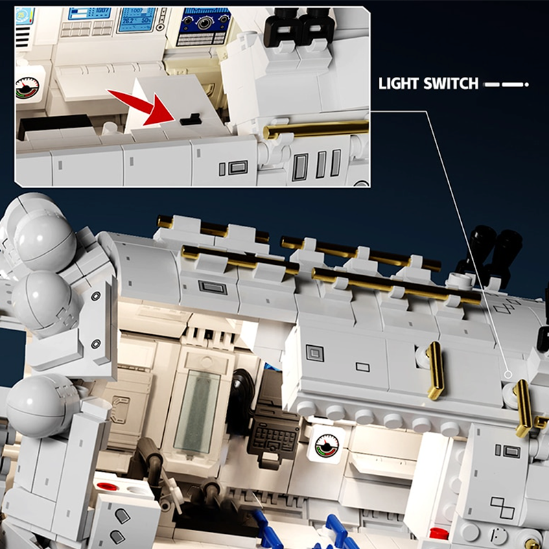 Space Station Core Module 3226pcs