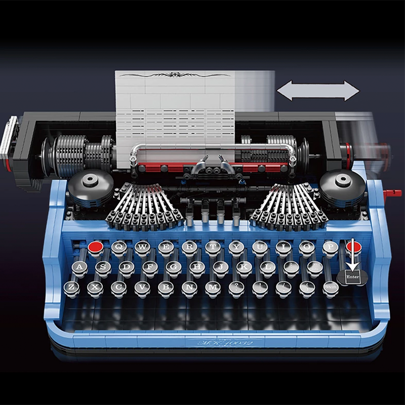 Retro Typewriter 2138pcs