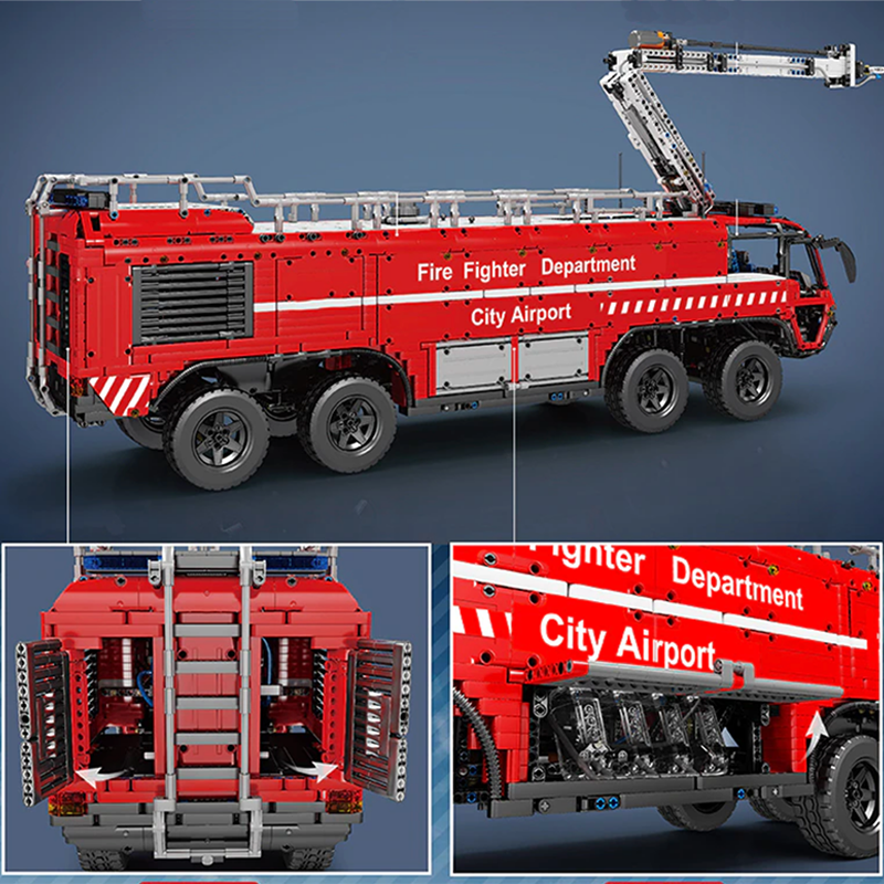 Airport Firetruck 6653pcs