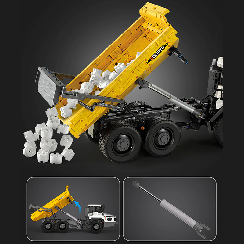 Articulated Dump Truck 3066pcs