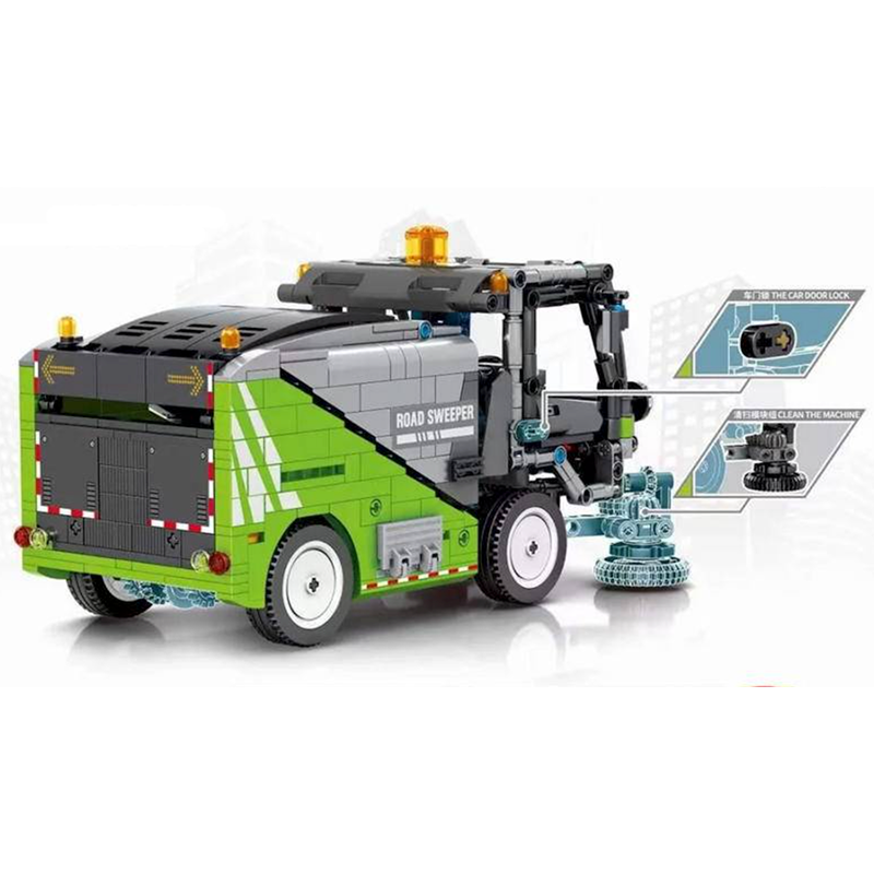 Remote Controlled Sweeper 898pcs