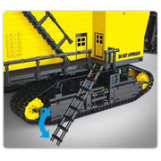 Remote Controlled Electric Rope Shovel 11688pcs