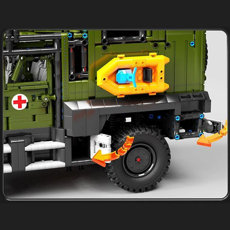 Armoured Military Ambulance 3849pcs