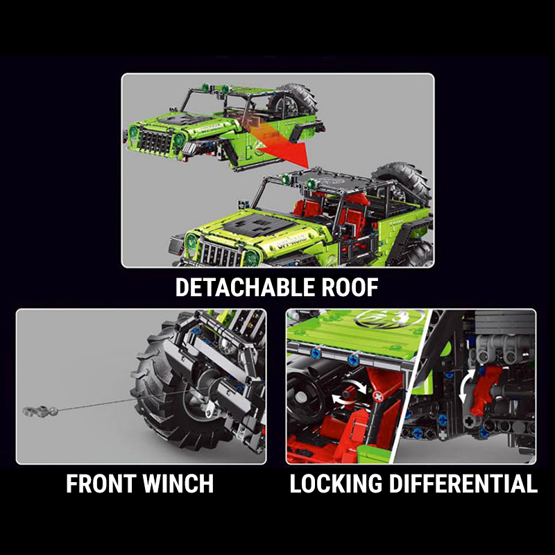 TrailTiger Off Roader 2679pcs