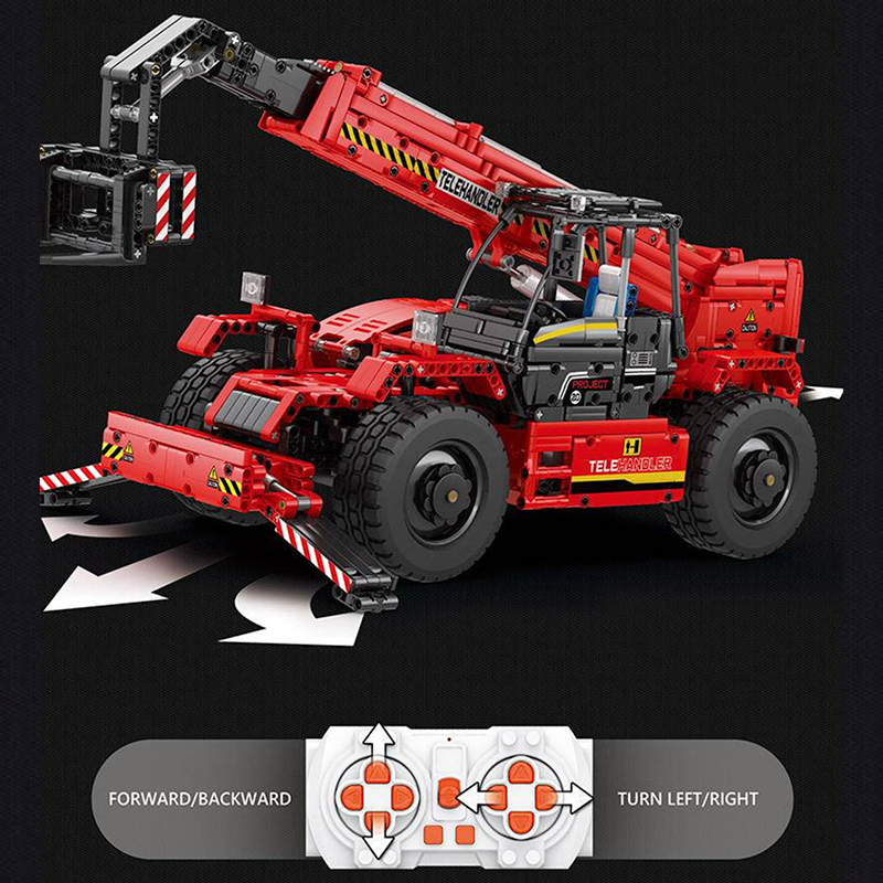 Remote Controlled Telehandler 2259pcs