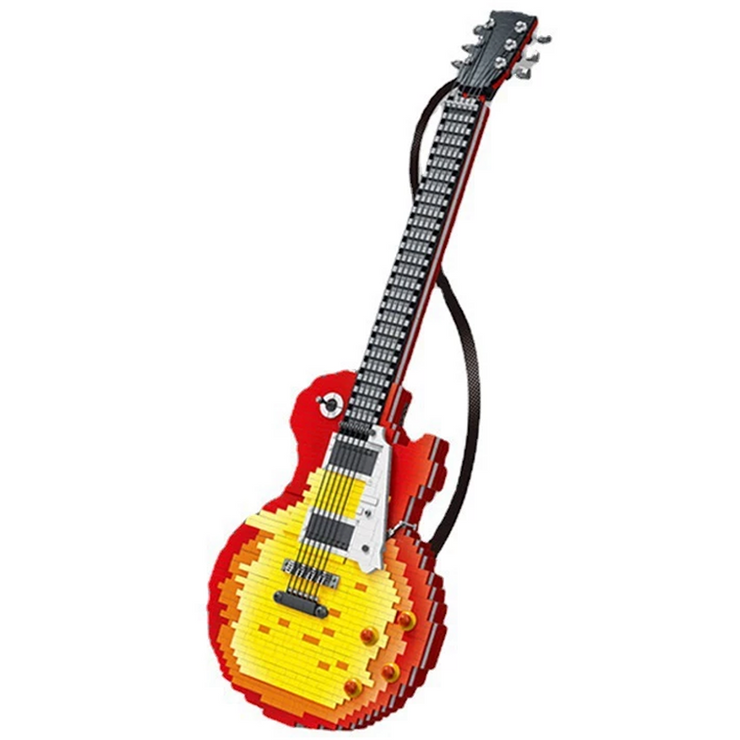 Someone Made a Full-Sized Lego Les Paul