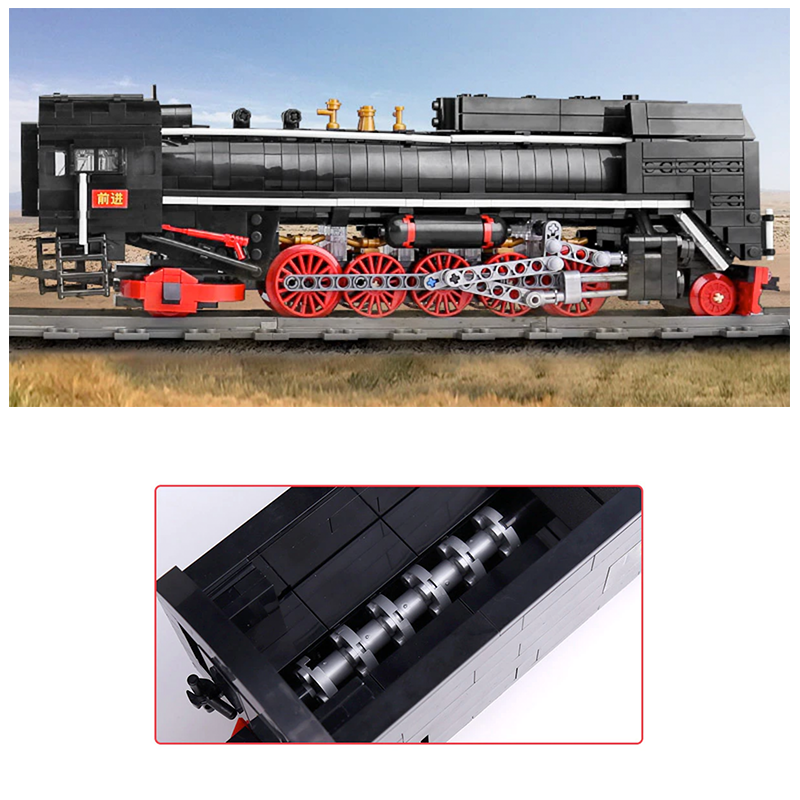 Remote Controlled Steam Train 1551pcs