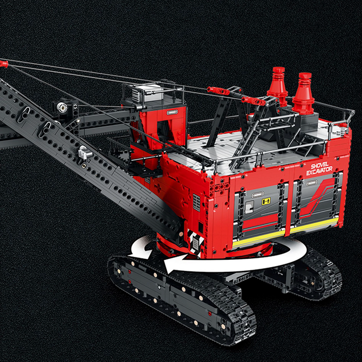 Remote Controlled Rope Shovel 2968pcs