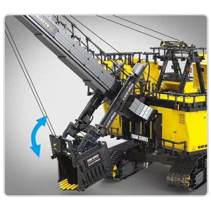 Remote Controlled Electric Rope Shovel 11688pcs