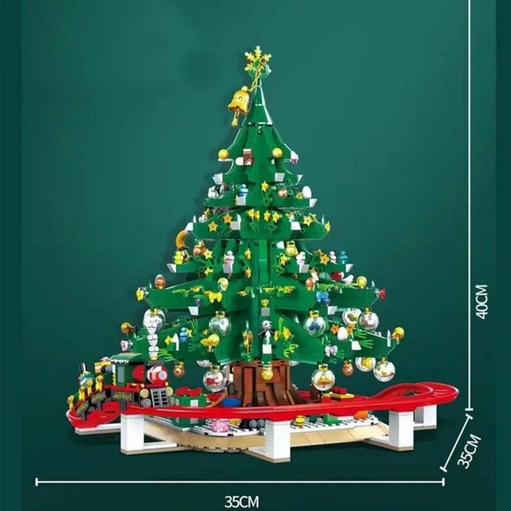 Limited Edition Christmas Tree Rollercoaster 2101pcs